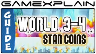 New Super Mario Bros. U - Sparkling Waters-4 Urchin Shoals Star Coins Guide & Walkthrough