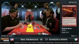 Pro Tour Gatecrash Round 16: Eric Froehlich vs. Gianluca Spanu (Standard)