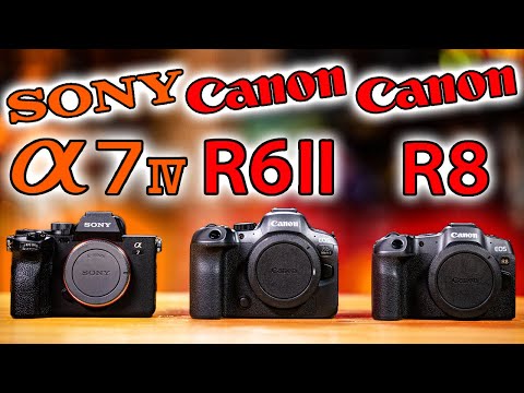 Sony a7 IV vs Canon R6 Mark II vs Canon R8: Which Camera SHOULD You Buy?