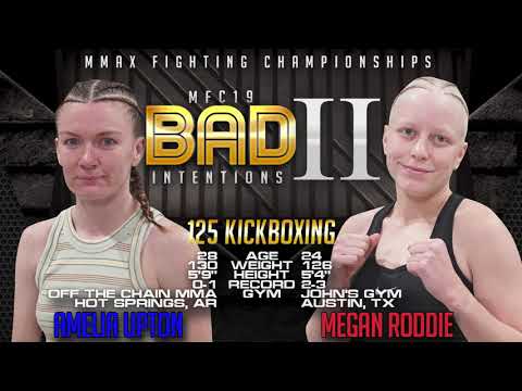 MFC19 Amelia Upton Vs Megan Roddie