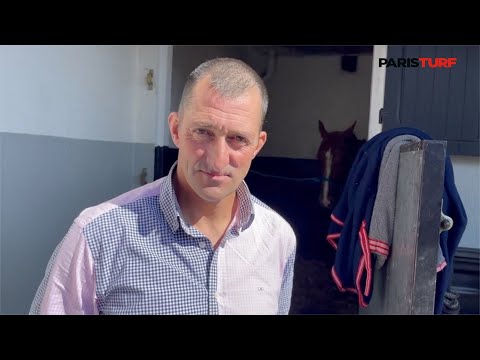 Bruno Marie, entraîneur de Caïd Doré (26/09 à Vincennes)