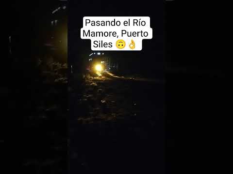 Pasando el río Mamore, Puerto Siles Beni #turismo #2026 #beni