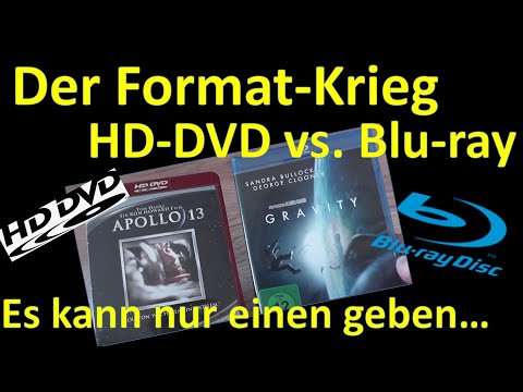 Krieg der Formate: HD DVD vs. Blu-Ray . Toshiba HD-E1 - ein kleiner Rückblick  😀