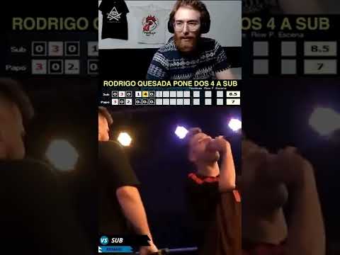 RODRIGO QUESADA PUTS TWO 4s TO THE SUB