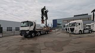 Renault C 380 DXI+Palfinger 26 T/m+5EXT. plattform lastbil | Bild 4 - Autoline