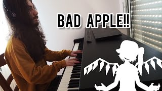 Cover art for BAD APPLE!! 【Touhou】(Piano)