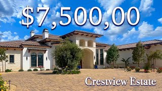 $7,500,000 Ultimate Luxury House Tour | The Estate at Crestview