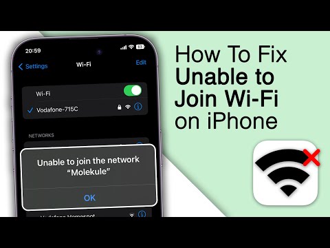 How to Fix Unable to Join Wi-Fi Network Error on iPhone!