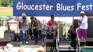 Biscuit Miller & The Mix Live @ The 3rd Annual Gloucester Blues Festival 8/9/14