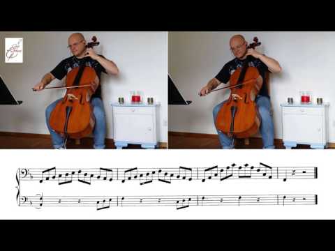 S. Lee. Etude 23 for Cello Duo (Student and Teacher)