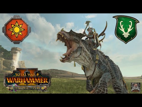 Will This Mistake Cost Me? - Lizardmen vs Wood Elves - Total War Warhammer 2