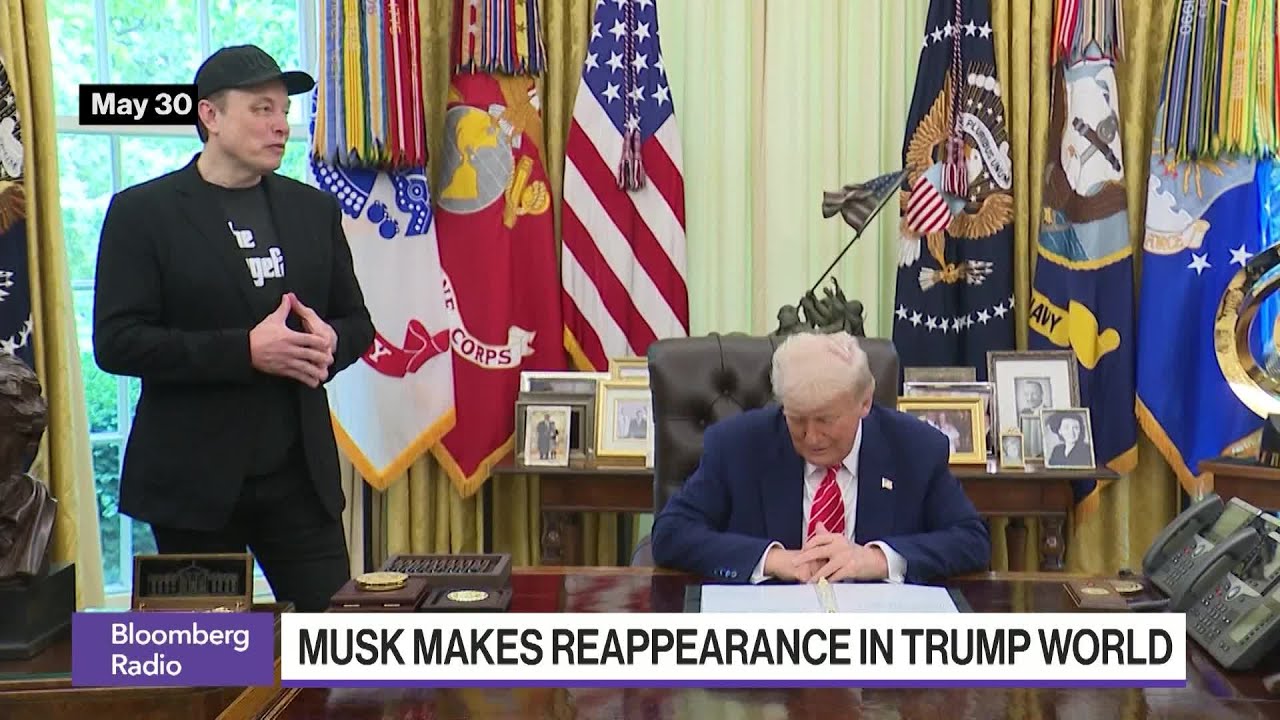 Musk Moves Back Into Trump Orbit