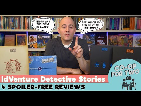IdVenture Detective Stories: A Spoiler Free Review of 4 Games (in 4k)