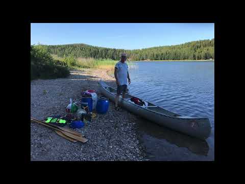 6 day canoe trip from Bengtsfors, Västra Götaland County, Sweden