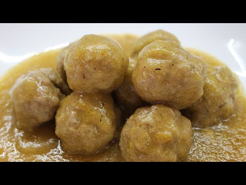 ALBÓNDIGAS EN SALSA ¡¡Perfectas!! 😋