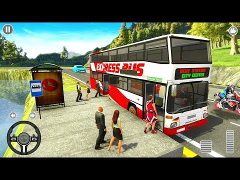 Hill Bus Driving Simulator 2019 - Double Decker Buses - Android Gameplay FHD
