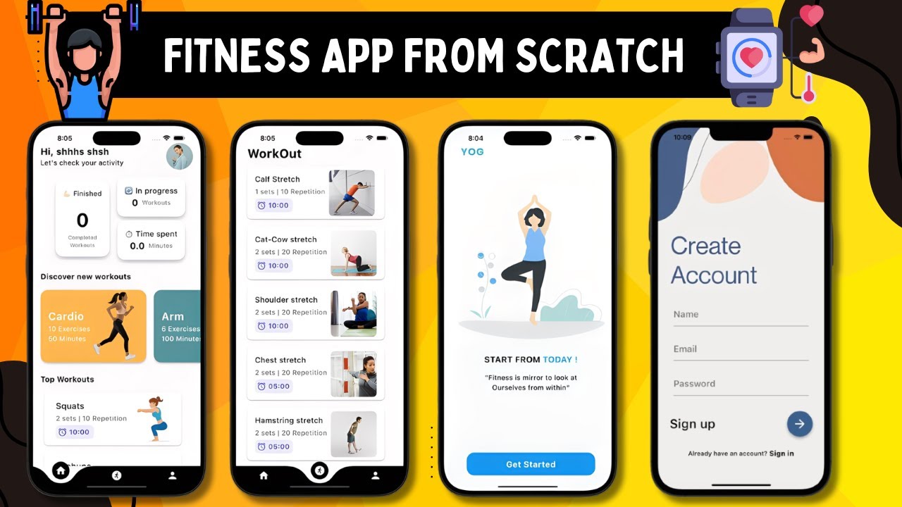 🏋️📱Build a Complete Fitness App in Flutter & Firebase | Full Tutorial 2025
