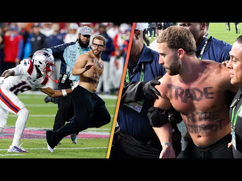 Wild POV Angle From Super Bowl Streaker