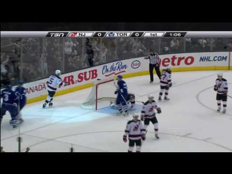 Phil Kessel Goal - Devils 0 vs Leafs 1 - Mar 18th 2010 (HD)