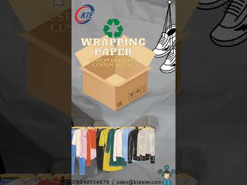 White saree packing paper, packet, 50 gsm