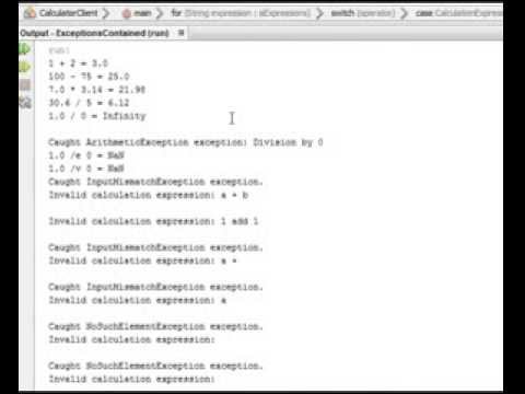 Error Handling In Java Part 3