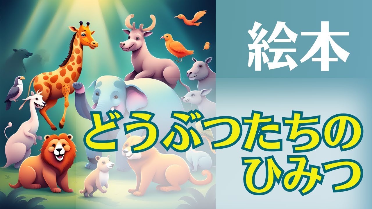 オリジナルAI絵本「どうぶつたちのひみつ」