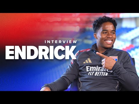 Endrick : "Je dois intégrer l'équipe de la meilleure des manières"