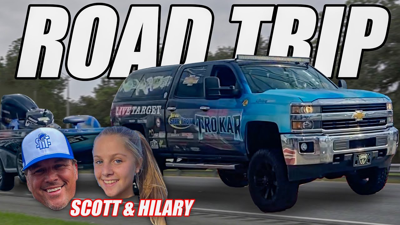 Hilary HITS THE ROAD For the First Time - Bassmaster Opens #5 Travel Vlog (Lake Neely Henry)