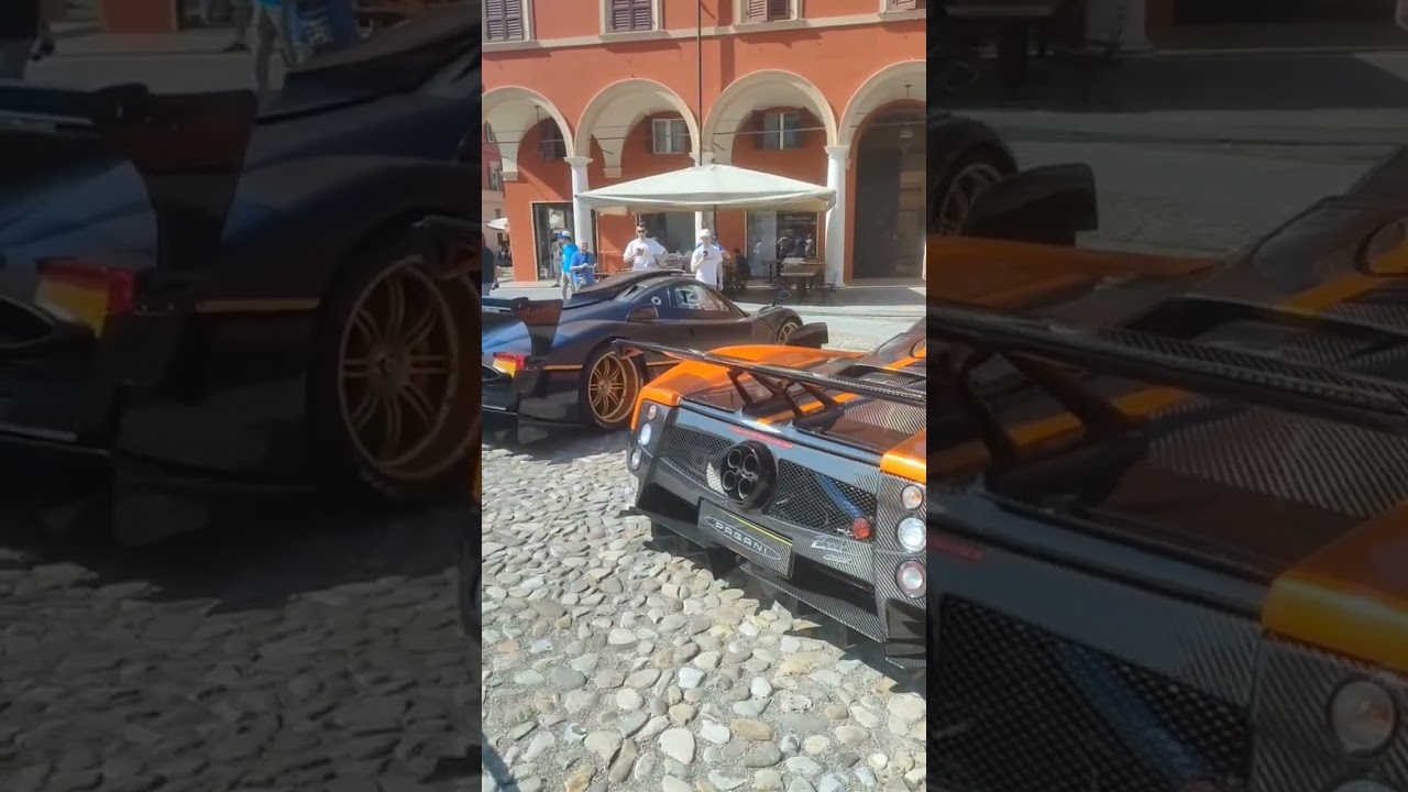 PAGANI 25TH ANNIVERSARY | ZONDA, HUAYRA, UTOPIA LIVE IN MODENA