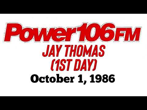 Jay Thomas's First Day on Power 106 Los Angeles