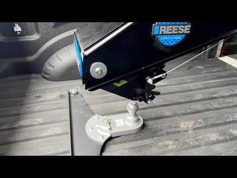 Reese 20K Goosebox with measurements and 5” offset plate