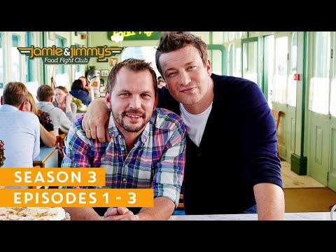Jamie Oliver & Jimmy's Food Fight Club | Season 3 Full Episodes 1 - 3