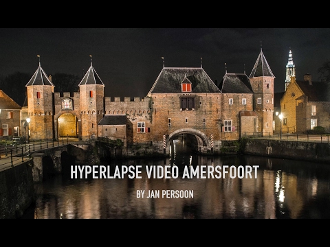 Hyperlapse video of Amersfoort · Beautiful city in the Netherlands