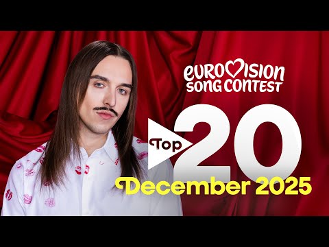 Eurovision Top 20: Most Watched - December 2025 | #Eurovision2026
