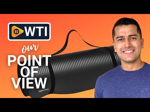Amazon Basics 1/2-Inch Extra Thick Exercise Yoga Mat Black - WTI product video review