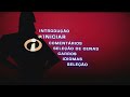 Os Incríveis Disco 1 Menu Oficial