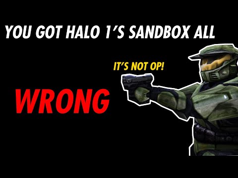 You Got Halo: Combat Evolved's Sandbox All WRONG