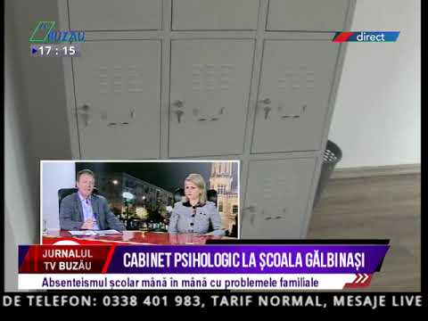 Cabinet psihologic la Scoala Galbinasi