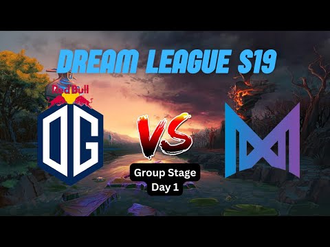 OG VS NIGMA WELCOME BACK MIRACLE DREAMLEAGUE S19 DOTA 2 Full Highlights