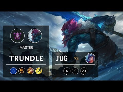 Trundle Jungle vs Nunu & Willump - EUW Master Patch 9.20