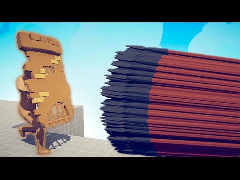 MUMMY WALL SHIELD vs EVERY GOD - TABS | Totally Accurate Battle Simulator 2023