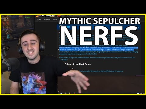 Big NERFS to Mythic Sepulcher in 9.2.5