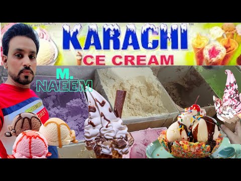 Karachi ice cream | Hussainabad food street karachi | Naeem vlog 4u