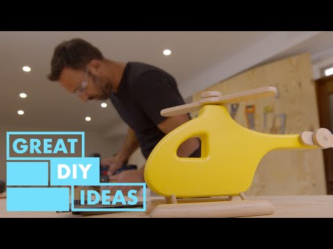 Como fazer brinquedos de madeira para crianças | DIY | Ótimas ideias para casa