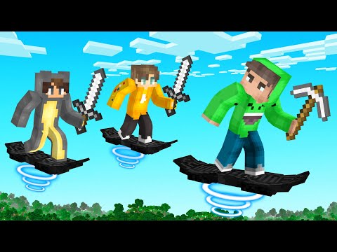 Slogo - HUNTERS vs SPEEDRUNNER With HOVERBOARDS! (Minecraft)