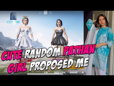 Cute Pathan Girl Proposed Me in PUBG | Love Story pt~1 | Duo vs Squad 20 Kills |