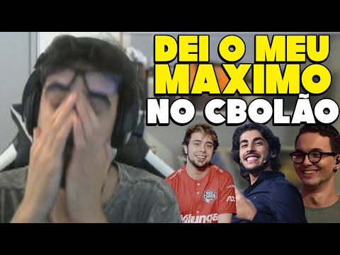 MONOCHAPION SE EMOCIONA COM DERROTA NO CBOLÃO, MELHORES JOGADAS CBOLÃO - MELHORES MOMENTOS STREAM