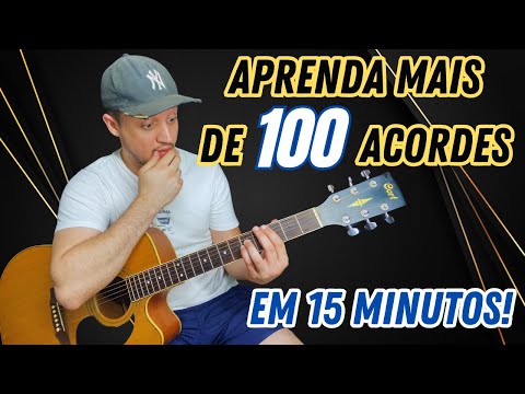 Aprenda 108 ACORDES no Violão em 15 minutos - Aula de Violão