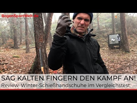 Review: Winter-Schießhandschuhe im Test mit Recurve und Compound - Nie wieder kalte Finger!