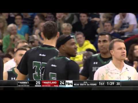 Hawaii vs. Maryland: Stefan Jovanovic 3-pt
